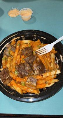 Hibachi fries with steak