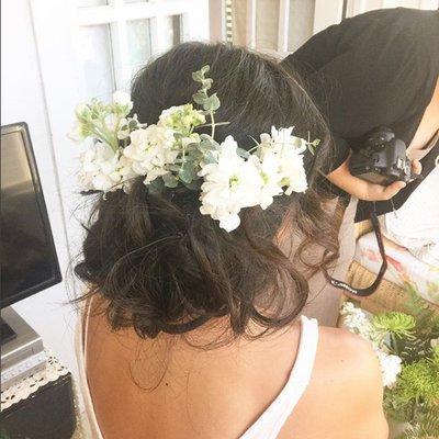 wedding hair