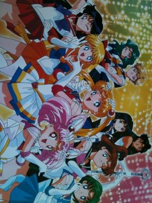 My Sailor Moon poster. =)