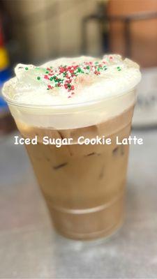 Iced Sugar Cookie Latte