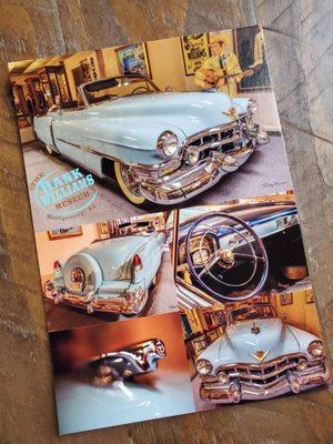 Hank Williams' Last Ride in his 1952 Cadillac convertible - It's an exhibit at the museum.