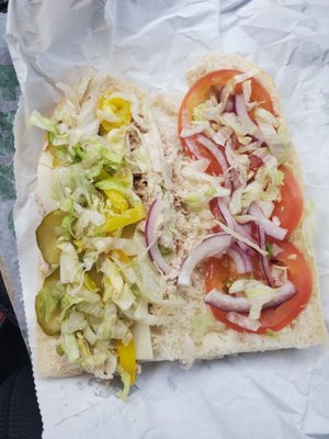 The worst tuna sub EVER!