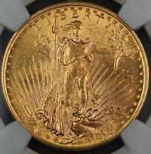 US Gold Double Eagle. The best selling US gold coin.