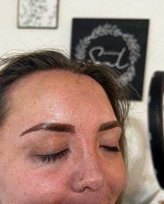 Combo brow touch -up