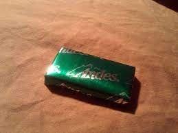 Chocolate mints! Andes Candies baby!