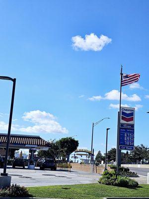 Chevron has a special on gas . We are going places, Premium $7.05. Heck yea! Let's go!