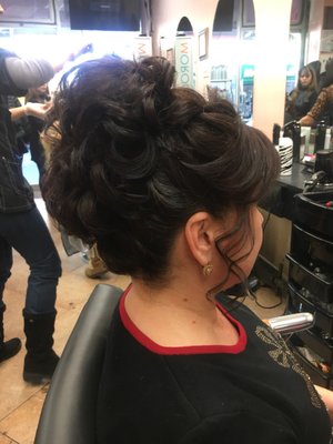 Updo is great