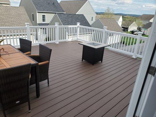 2nd Floor Over Driveway Deck