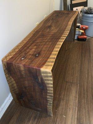 Finished bench