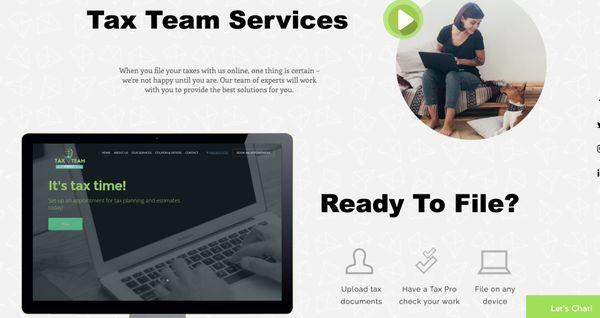 Tax Team Services