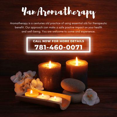 Yan Aromatherapy
 113 Water St, Wakefield, MA 01880
 Call us at 781-460-0071