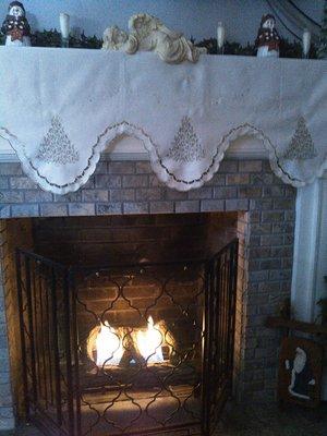 Fireplace face lift