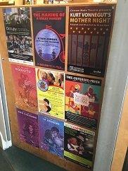 Posters displayed at one of our vendor partners in San Francisco.