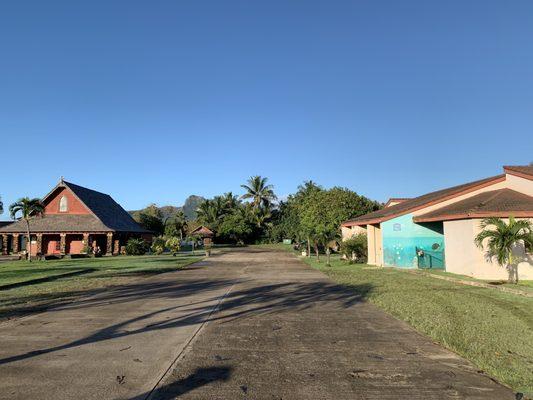 Driveway to Church and Pre-School