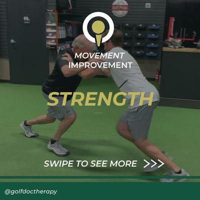 Strength training for golf