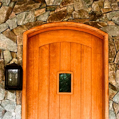 Stone entrance ways