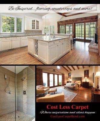 Cost Less Carpet - Bend  offers the largest "in-stock" selection in Central Oregon.