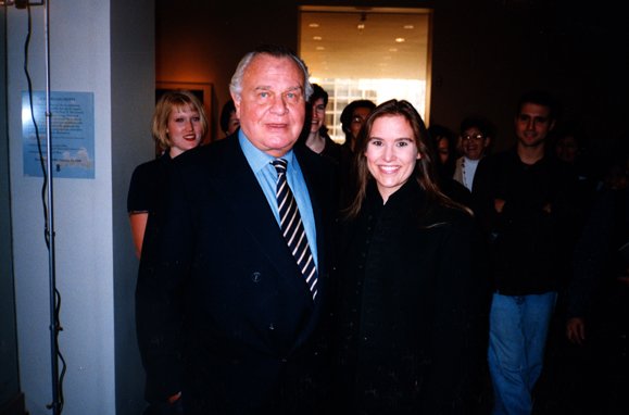 Bill Blass and Melissa Lea