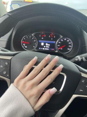 french ombré nails