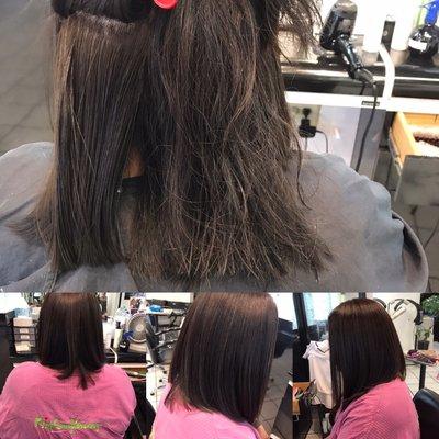 Keratin treatment by jennifer