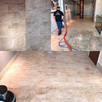 Tile and grout cleaning