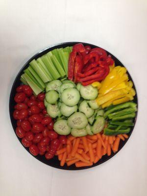 Deluxe Veggie Trays with Dip