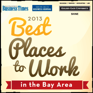 Voted one of the best places to work in the Bay Area