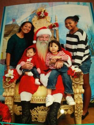 Picture with Santa