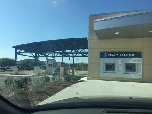 3 drive throughs and 2 outdoor atms