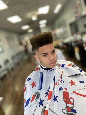 Flat Top Fade