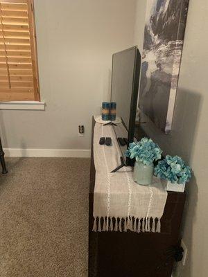 Regular cleaning in vacation rental unit