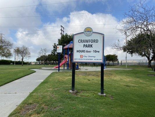 Crawford Park, Downey, CA (3-29-22)