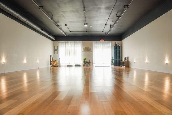 Our beautiful flow space.