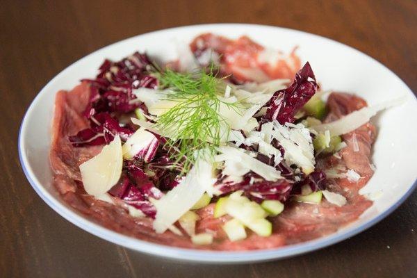 Beef carpaccio