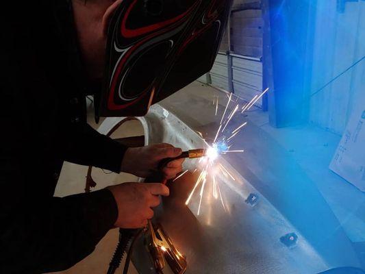 Full welding capabilities.