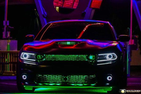 Custom Headlights, Grill Lighting, and Underglow