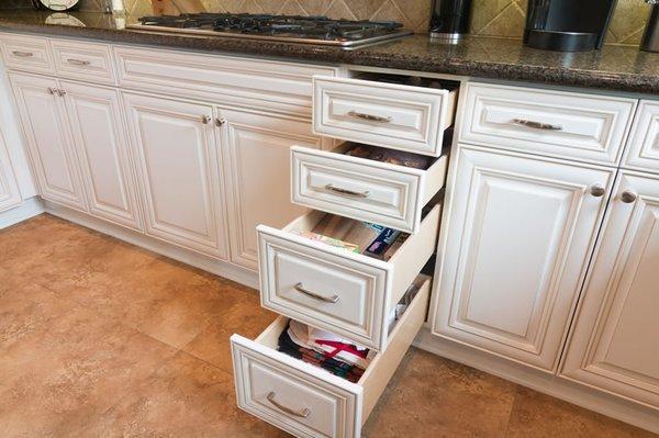 Soft-Close Under-Mount Drawers