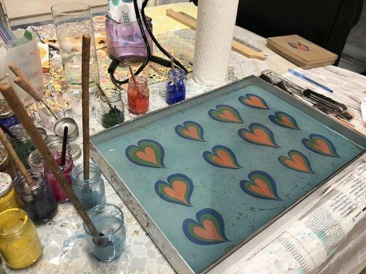 Marbling Workshop