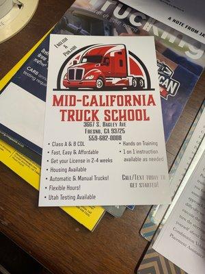 Mid-California Truck School