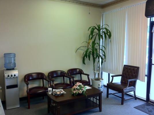 Reception area