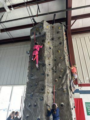 Climbing was a 100% hit!