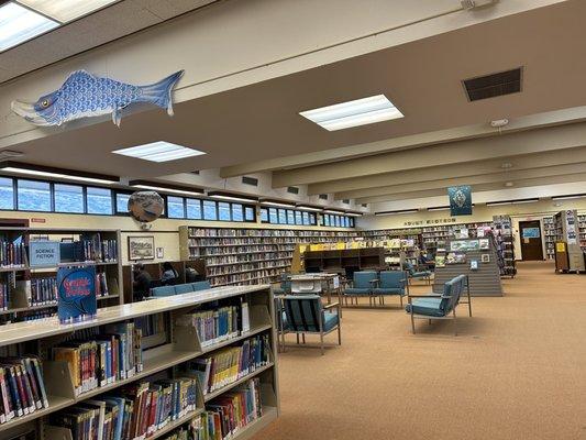 Library interior