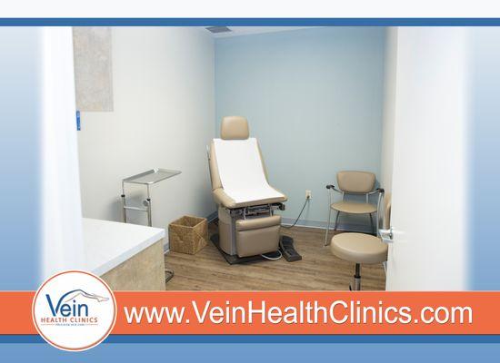 Vein Health Clinics exam room