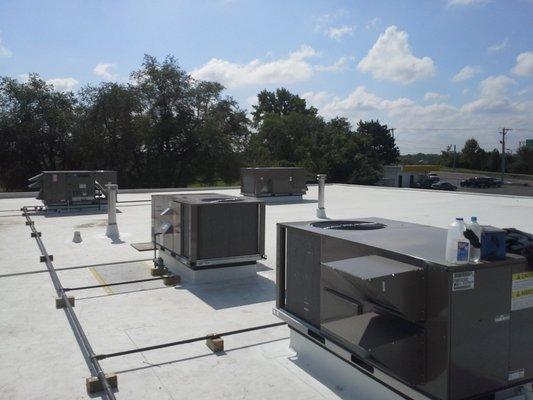 Church Roof Top AC system install and service