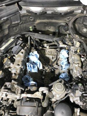 MB GLK Intake manifold replacement