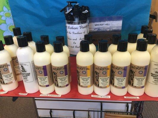 WinDrift Hill Goats Milk Lotions