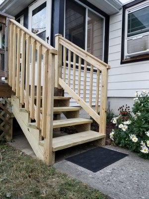 New stairs!