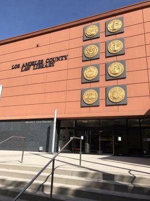 The Front of the Library Entrance