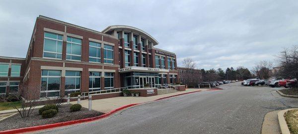 Exterior view of building