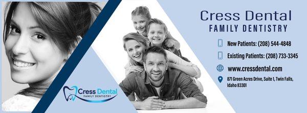 Dr. Justin Cress - Dentist Twin Falls, ID - Cress Dental